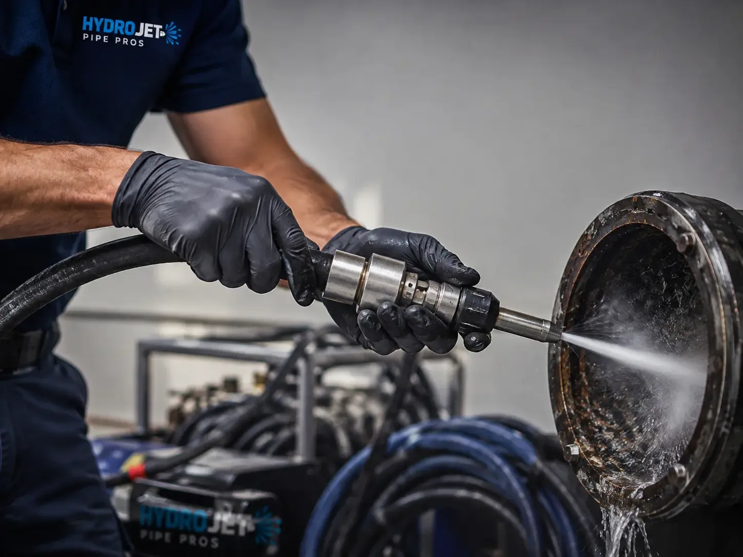 Hydro Jet Pipe Descaling in New Roads, LA